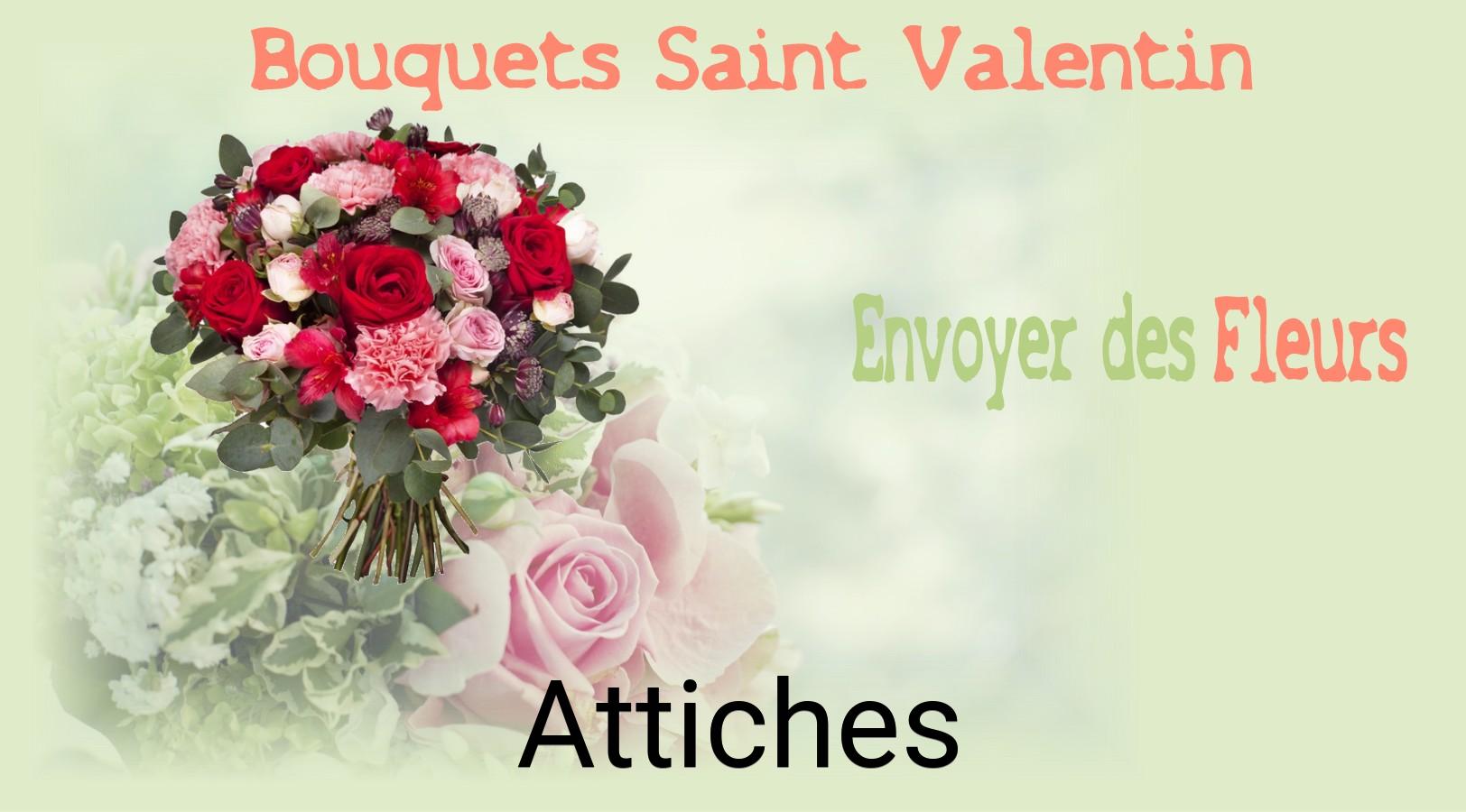 Roses de Saint-Valentin livrées à Attiches
